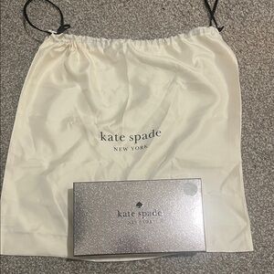 Kate Spade Sparkling Silver Clutch